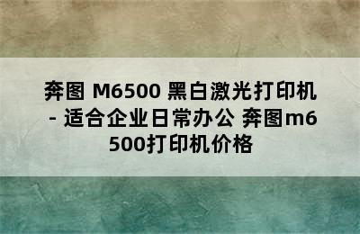 奔图 M6500 黑白激光打印机 - 适合企业日常办公 奔图m6500打印机价格